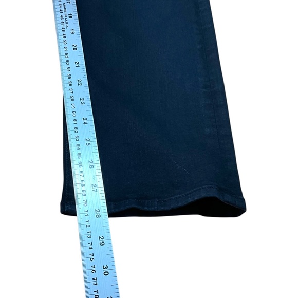 FRAME Le High Straight in Film Noir Jeans Cotton Blend US Sz 31 - Picture 8 of 14